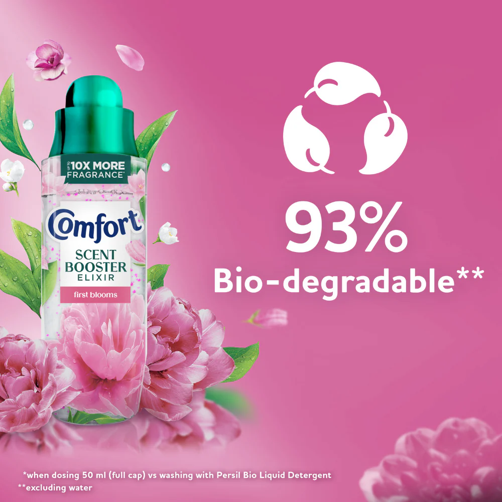 Comfort Botanical Freshness First Blooms Scent Booster Elixir 20 Washes 342ml - Image 5