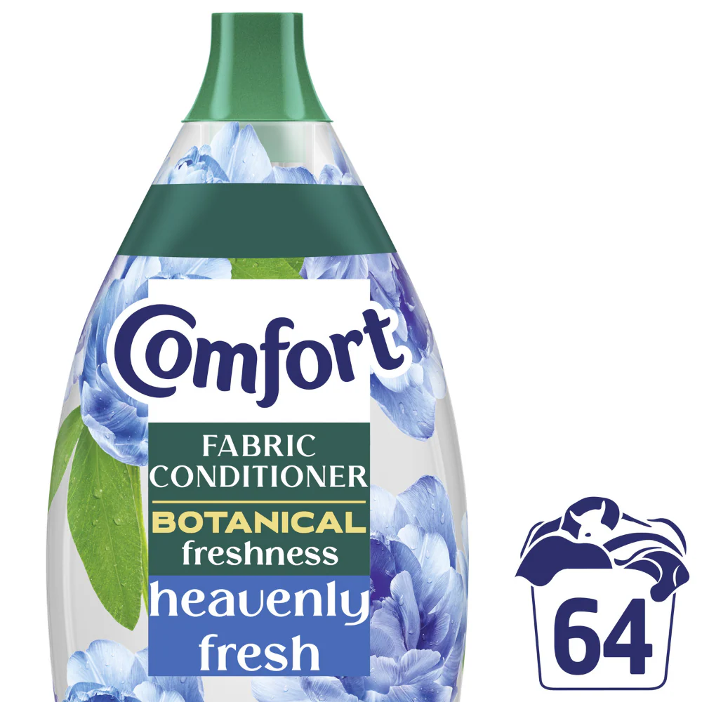 Comfort Botanical Freshness Heavenly Fresh Fabric Conditioner 64 Washes 960ml - Image 2
