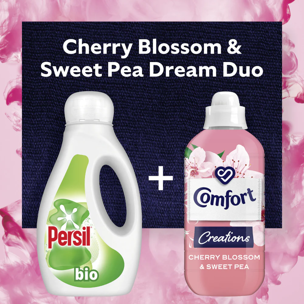Comfort Creations Cherry Blossom & Sweet Pea Fabric Conditioner 30 Washes 900ml - Image 4
