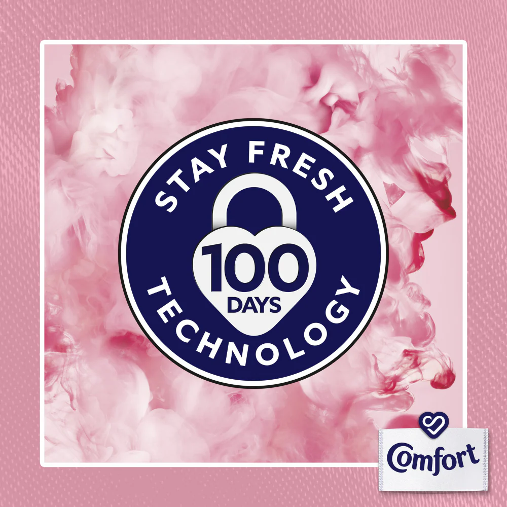 Comfort Creations Cherry Blossom & Sweet Pea Fabric Conditioner 30 Washes 900ml - Image 5