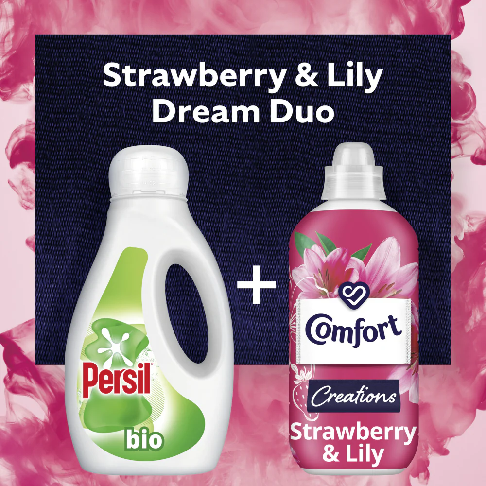 Comfort Creations Strawberry & Lily Fabric Conditioner 30 Washes 900ml - Image 4