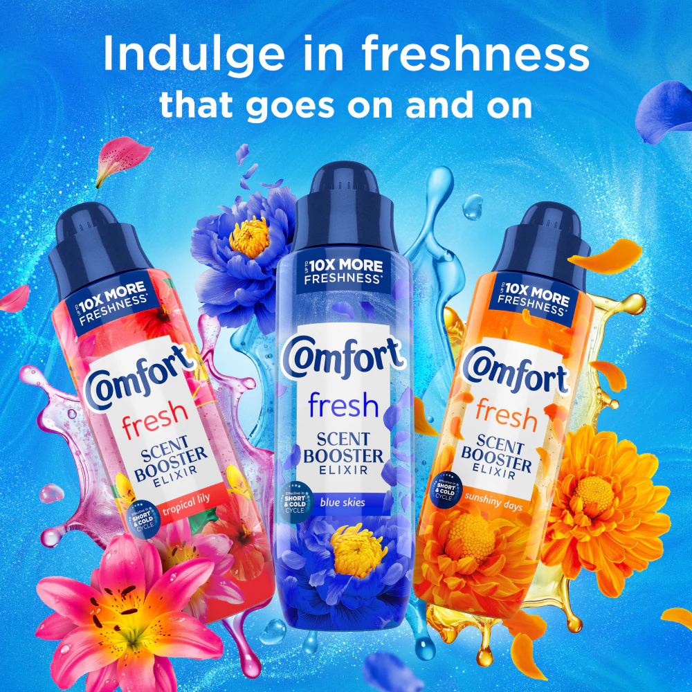 Comfort Fresh Blue Skies Scent Booster Elixir 20 Washes 460ml - Image 8