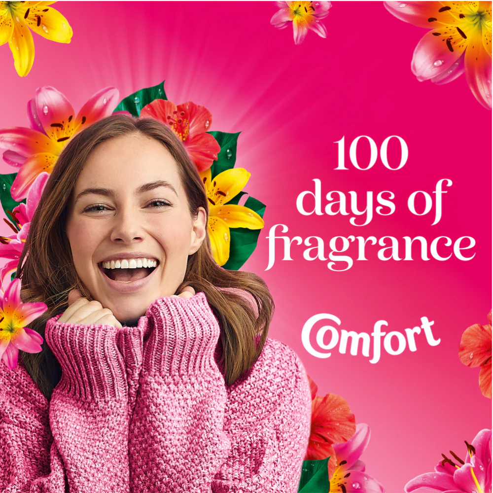 Comfort Perfume Creations Tropical Lily Fabric Conditioner 48 Washes 1440ml - Image 4