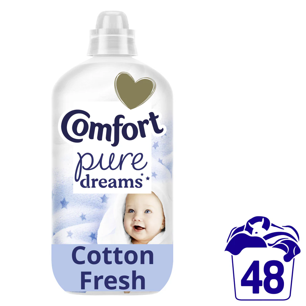 Comfort Pure Dreams Cotton Fresh Fabric Conditioner 48 Washes 1440ml - Image 2