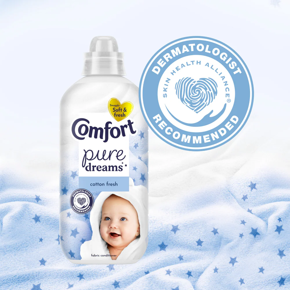 Comfort Pure Dreams Cotton Fresh Fabric Conditioner 48 Washes 1440ml - Image 4