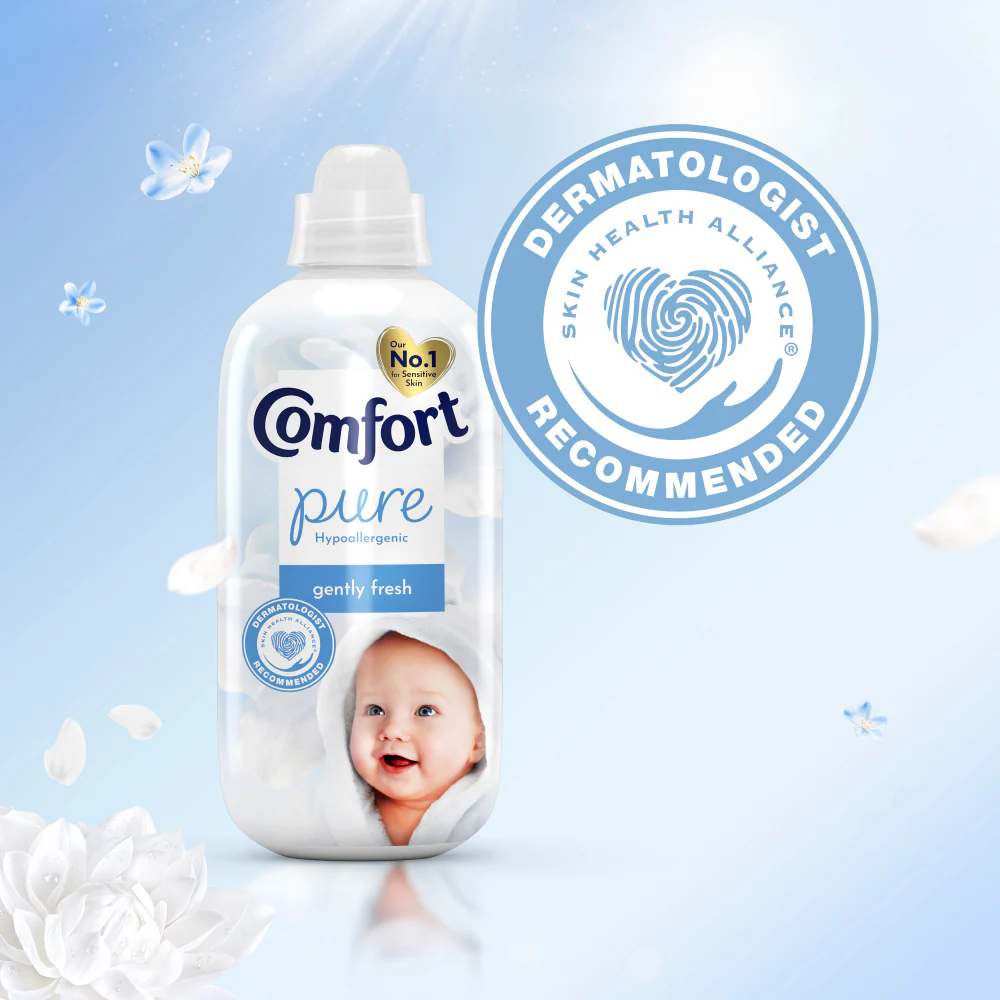 Comfort Pure Gently Fresh Fabric Conditioner 52 Washes 1560ml - Image 4