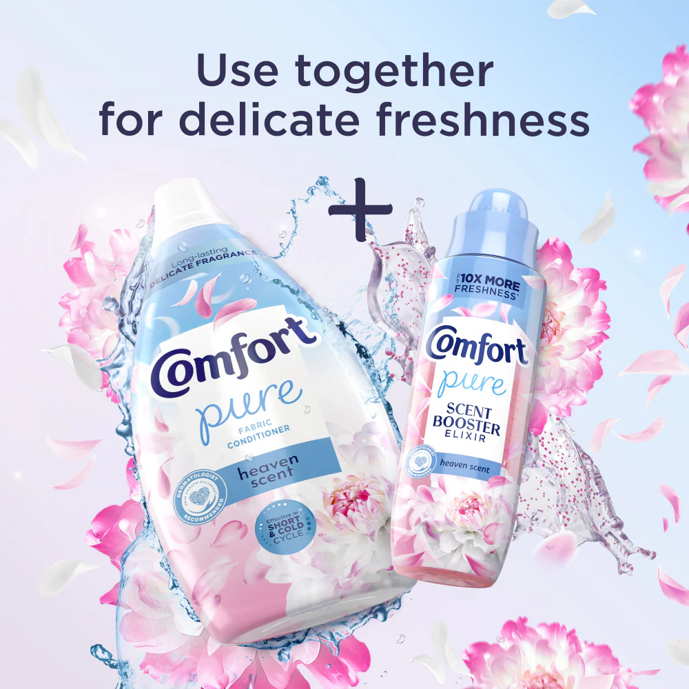 Comfort Pure Heaven Scent Booster Elixir 20 Washes 460ml - Image 4