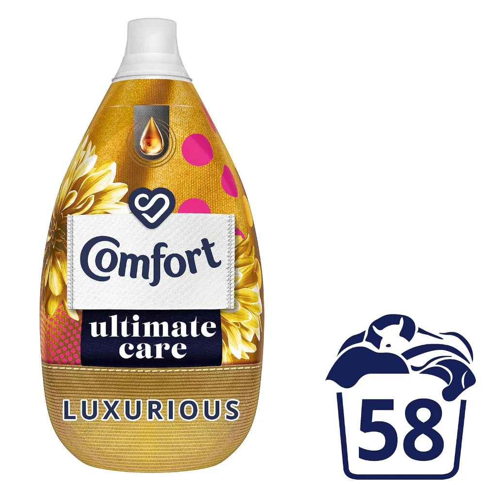 Comfort Ultimate Care Luxurious Ultra-Concentrated Fabric Conditioner 58 Washes 870ml - Image 2