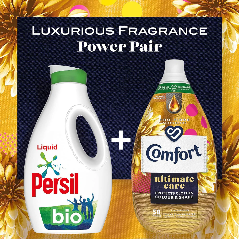Comfort Ultimate Care Luxurious Ultra-Concentrated Fabric Conditioner 58 Washes 870ml - Image 4