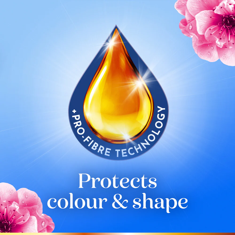Comfort Ultra Fresh & Protect Heavenly Nectar Sakura Dreams Fabric Conditioner 58 Washes 870ml - Image 3