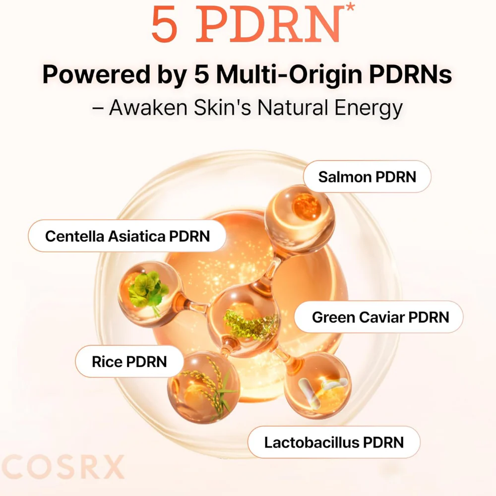 CosRx 5 PDRN Collagen Intense Vitalising Serum 100ml - Image 6