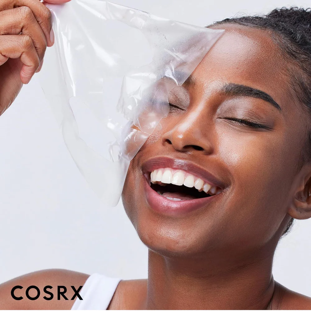 CosRx Advanced Snail Mucin Glass Glow Hydrogel Sheet Mask 3 x 34g - Image 8
