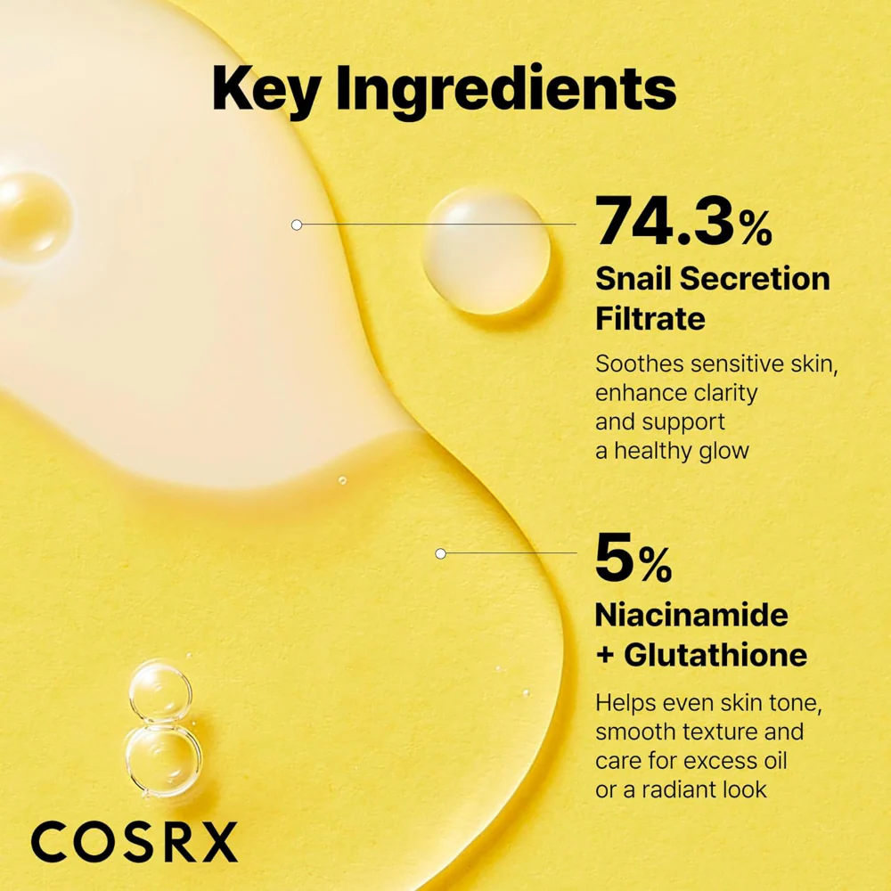 CosRx Advanced Snail Radiance Dual Essence 80ml - Image 5