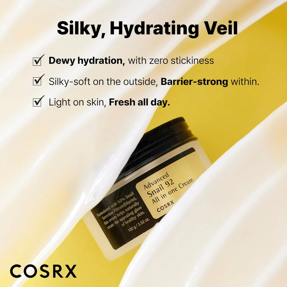 CosRx Advanced Snail92 All in One Moisturising Cream 100g - Image 6
