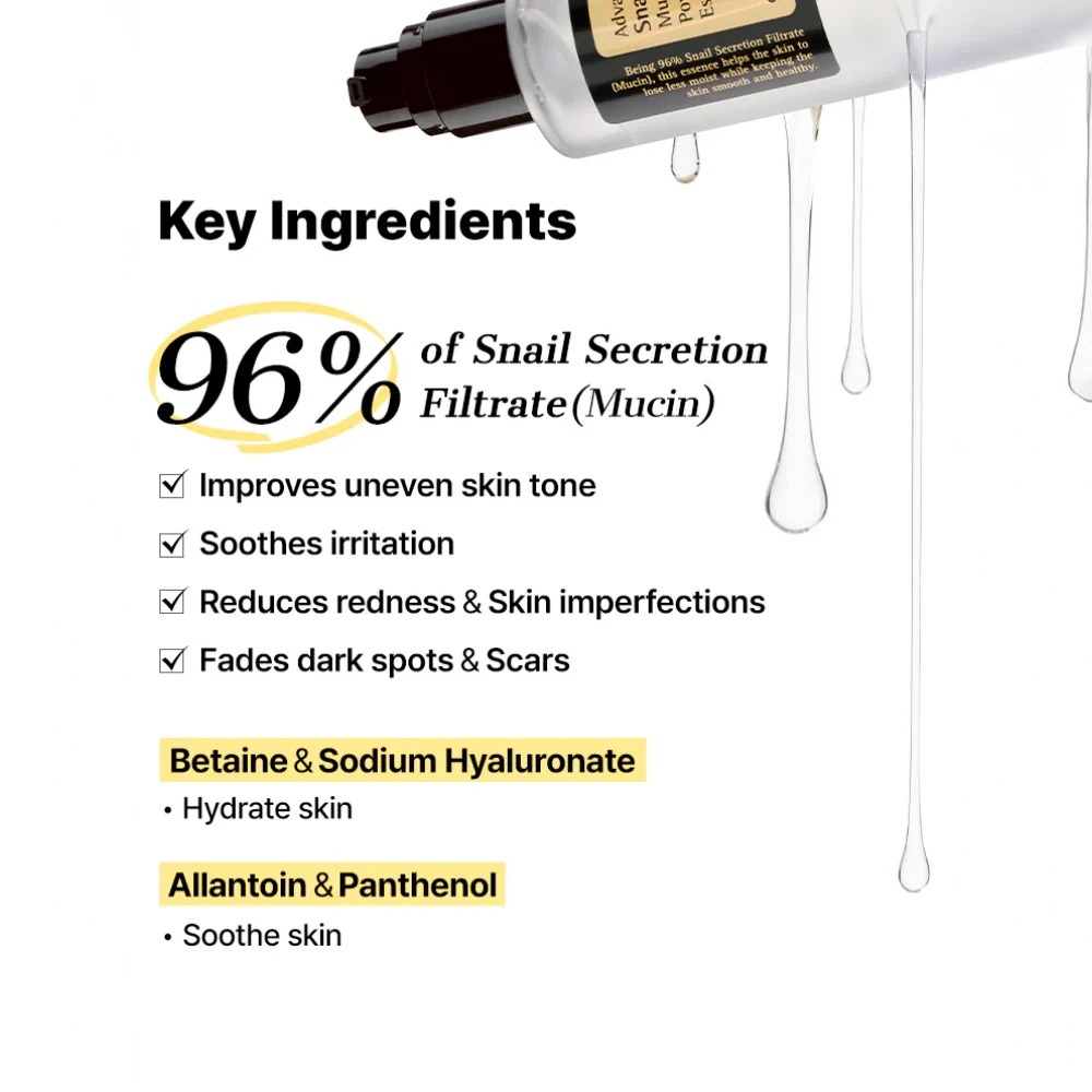 CosRx Advanced Snail96 Mucin Power Firming Essence 100ml - Image 2