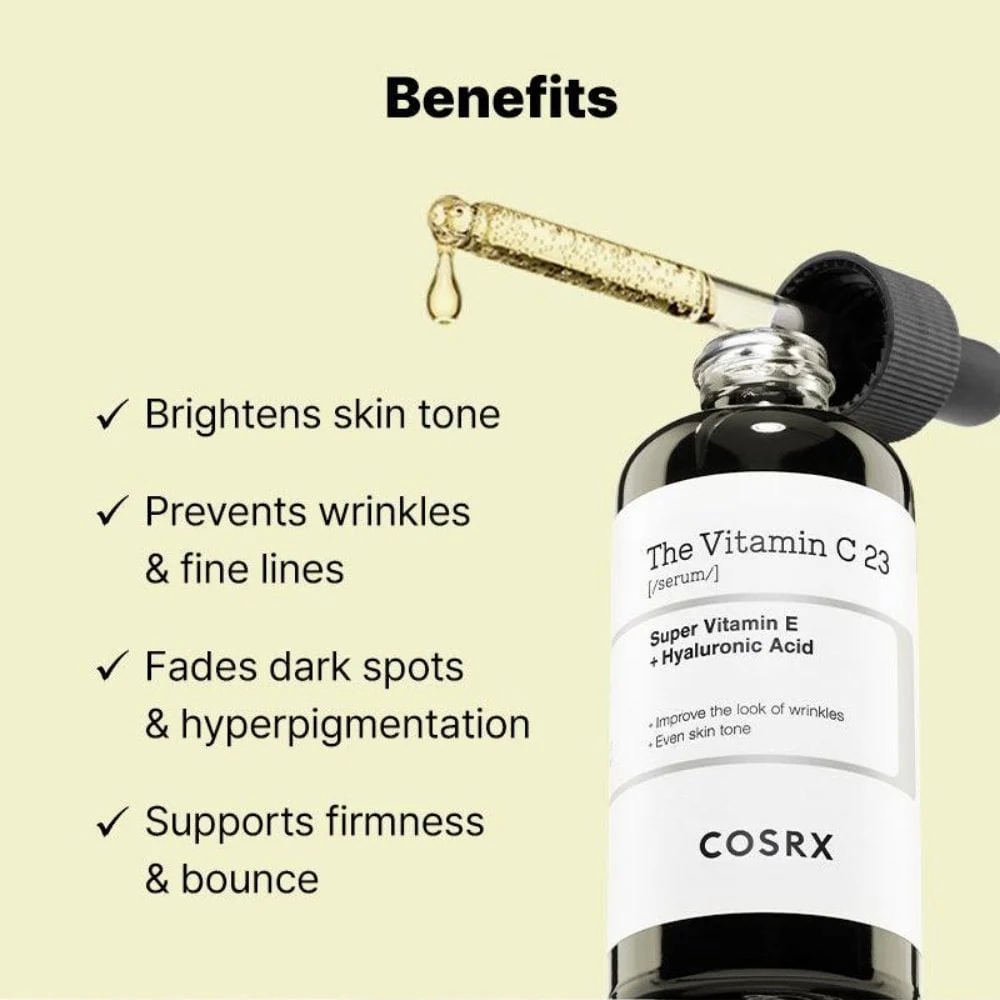 CosRx Advanced The Vitamin C 23 Super Vitamin E & Hyaluronic Acid Serum 20g - Image 4