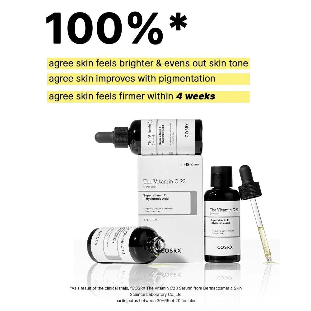 CosRx Advanced The Vitamin C 23 Super Vitamin E & Hyaluronic Acid Serum 20g - Image 6