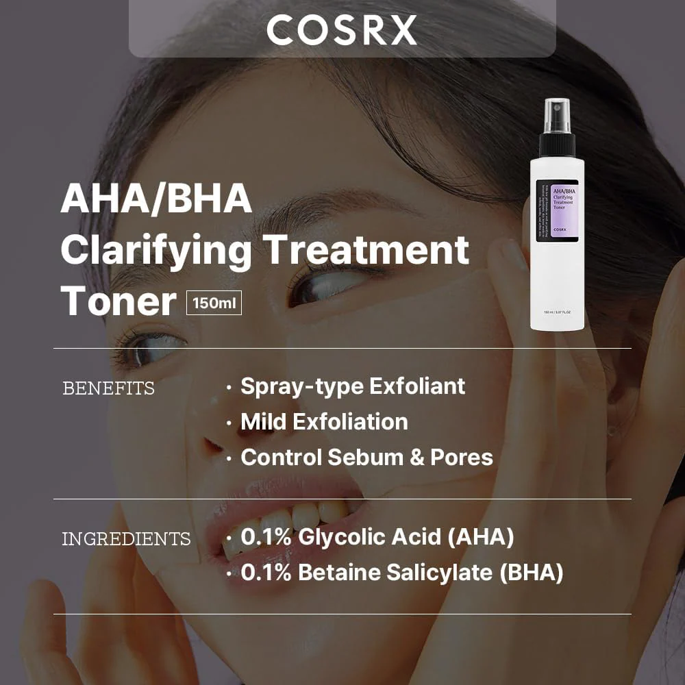 CosRx AHA/BHA Clarifying Treatment Toner 150ml - Image 2