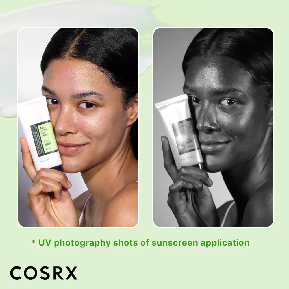 CosRx Aloe Soothing Sun Cream SPF50+ 50ml - Image 7