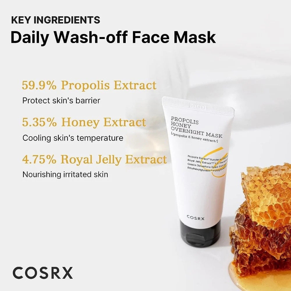 CosRx Full Fit Propolis Honey Overnight Mask 60ml - Image 4