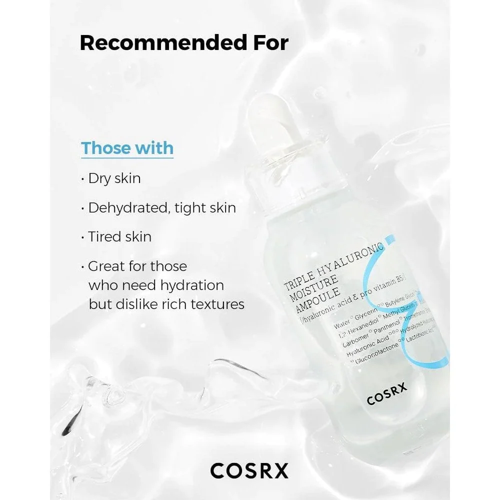 CosRx Hydrium Triple Hyaluronic Moisture Ampoule 40ml - Image 4