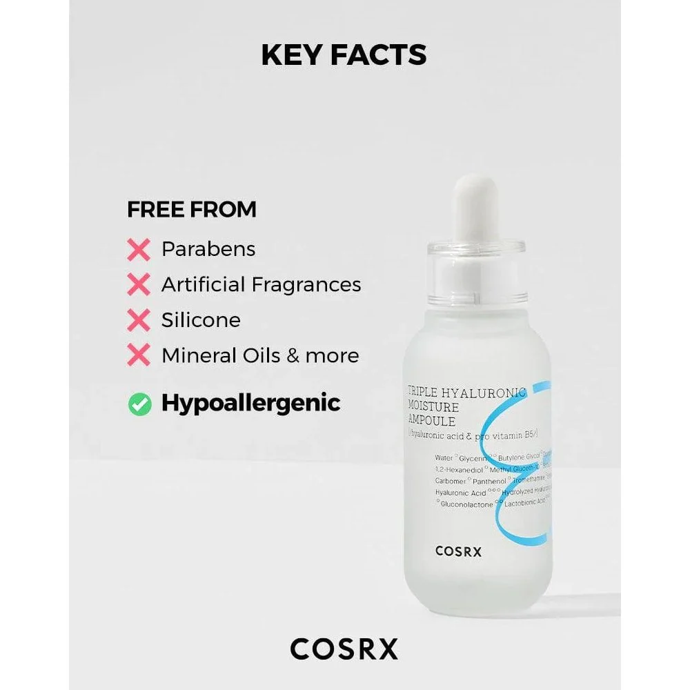 CosRx Hydrium Triple Hyaluronic Moisture Ampoule 40ml - Image 6