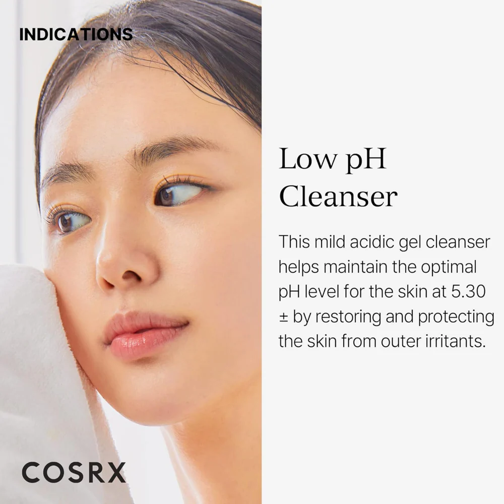 CosRx Low-pH Good Morning Gel Cleanser 150ml - Image 3