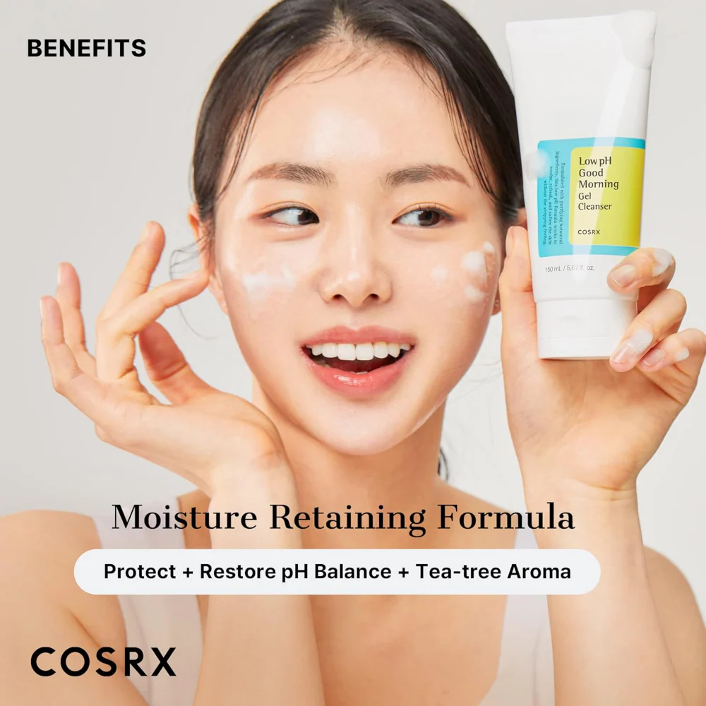 CosRx Low-pH Good Morning Gel Cleanser 150ml - Image 6