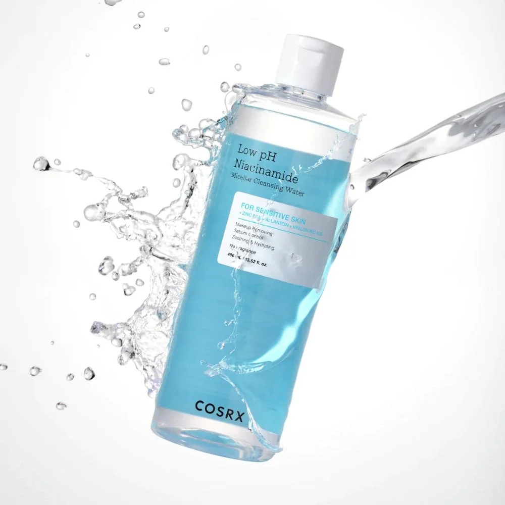 CosRx Low pH Niacinamide Micellar Cleansing Water 400ml - Image 2