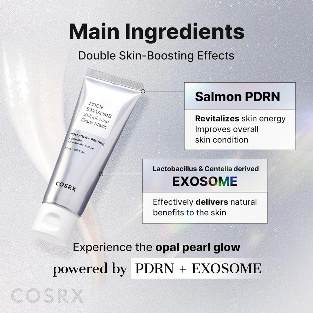 CosRx PDRN Exosome Skinplaning Glaze Mask 50ml - Image 8