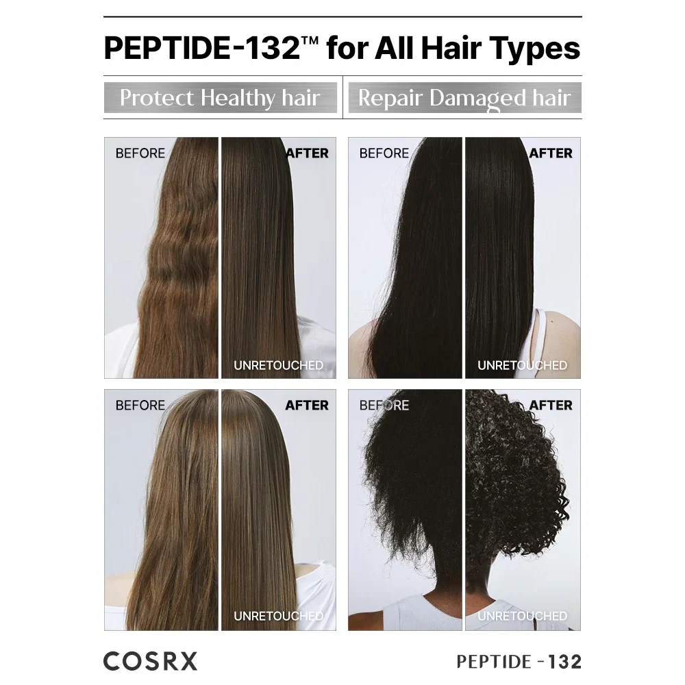 CosRx Peptide 132 Ultra Perfect Hair Bonding Oil Serum 28ml - Image 3