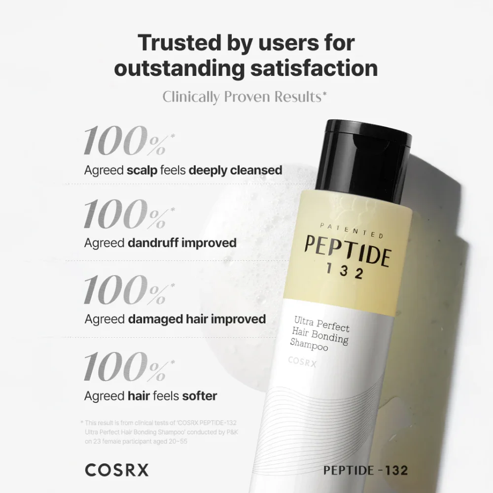 CosRx Peptide 132 Ultra Perfect Hair Bonding Shampoo 200ml - Image 5