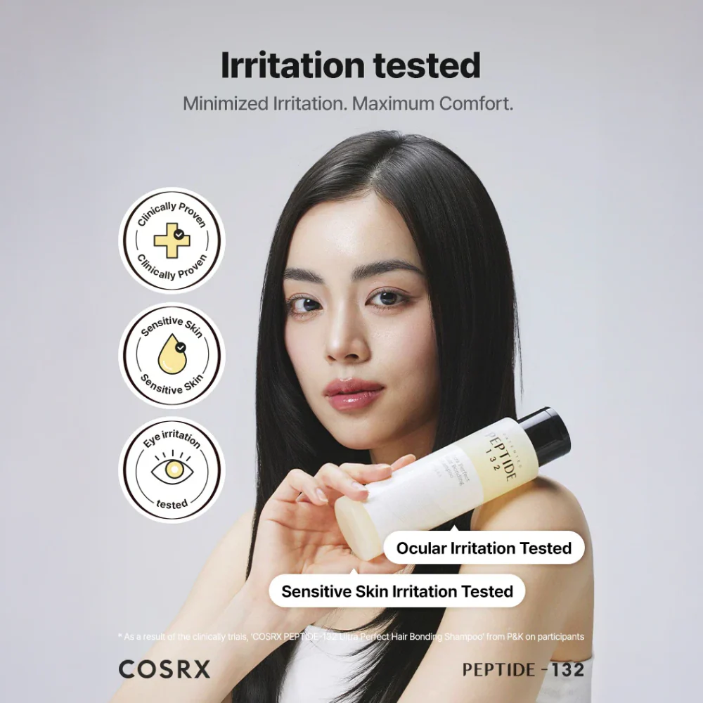 CosRx Peptide 132 Ultra Perfect Hair Bonding Shampoo 200ml - Image 6