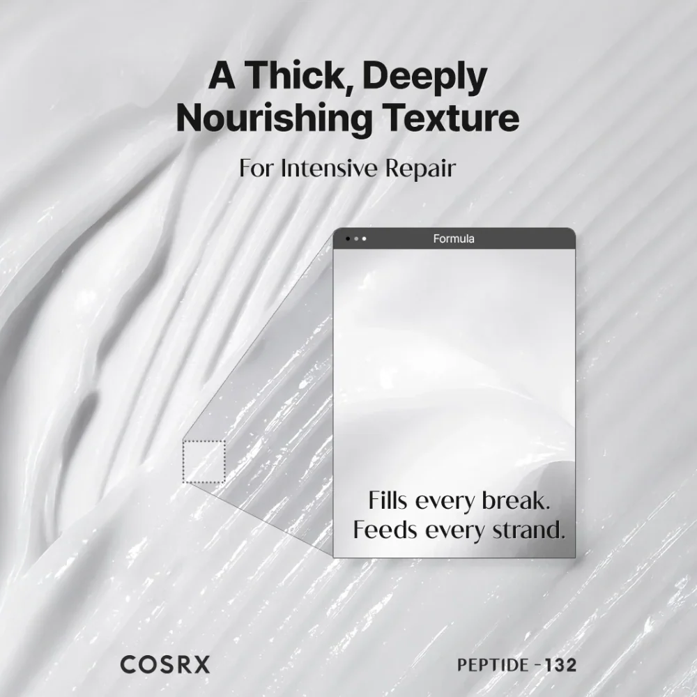 CosRx Peptide 132 Ultra Perfect Hair Bonding Treatment 120ml - Image 4