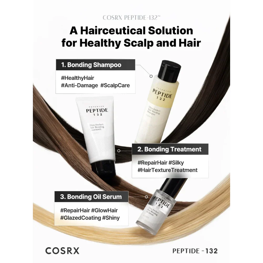 CosRx Peptide 132 Ultra Perfect Hair Bonding Treatment 120ml - Image 8
