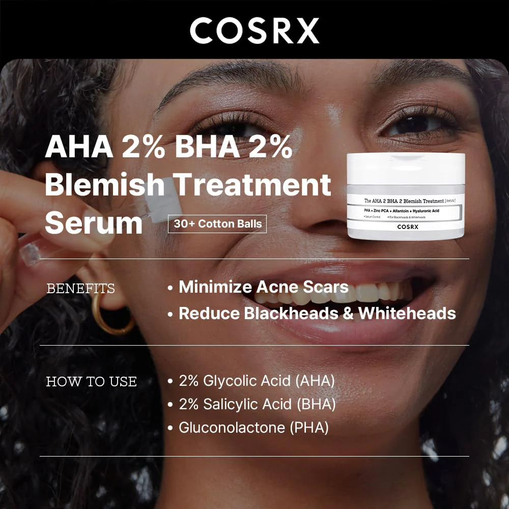 CosRx The AHA 2 BHA 2 Blemish Treatment Serum 50g - Image 2