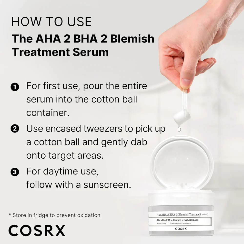 CosRx The AHA 2 BHA 2 Blemish Treatment Serum 50g - Image 4