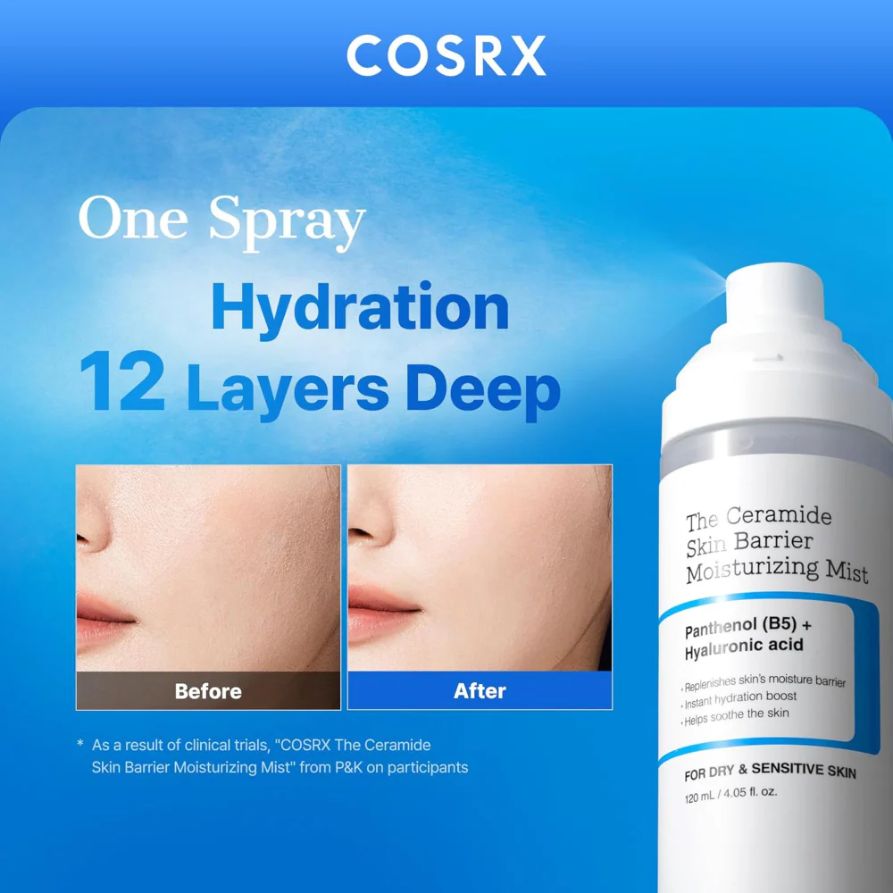 CosRx The Ceramide Skin Barrier Moisturising Mist 120ml - Image 3