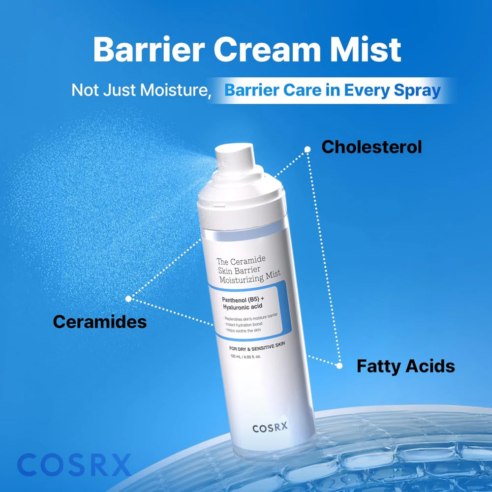 CosRx The Ceramide Skin Barrier Moisturising Mist 120ml - Image 4