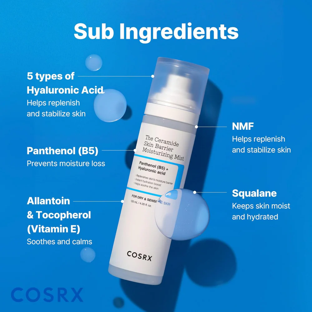 CosRx The Ceramide Skin Barrier Moisturising Mist 120ml - Image 8