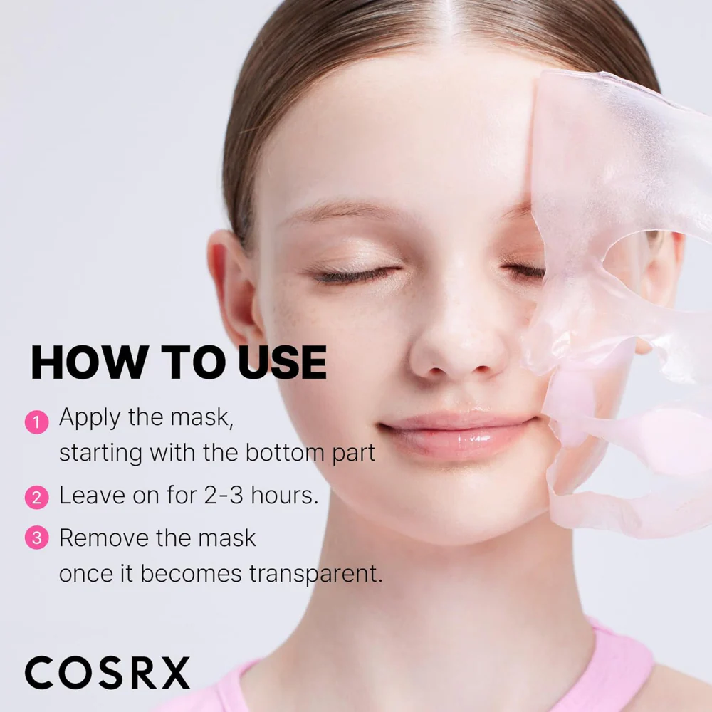 CosRx The Peptide Collagen Lifting Glow Hydrogel Sheet Mask 3 x 34g - Image 10