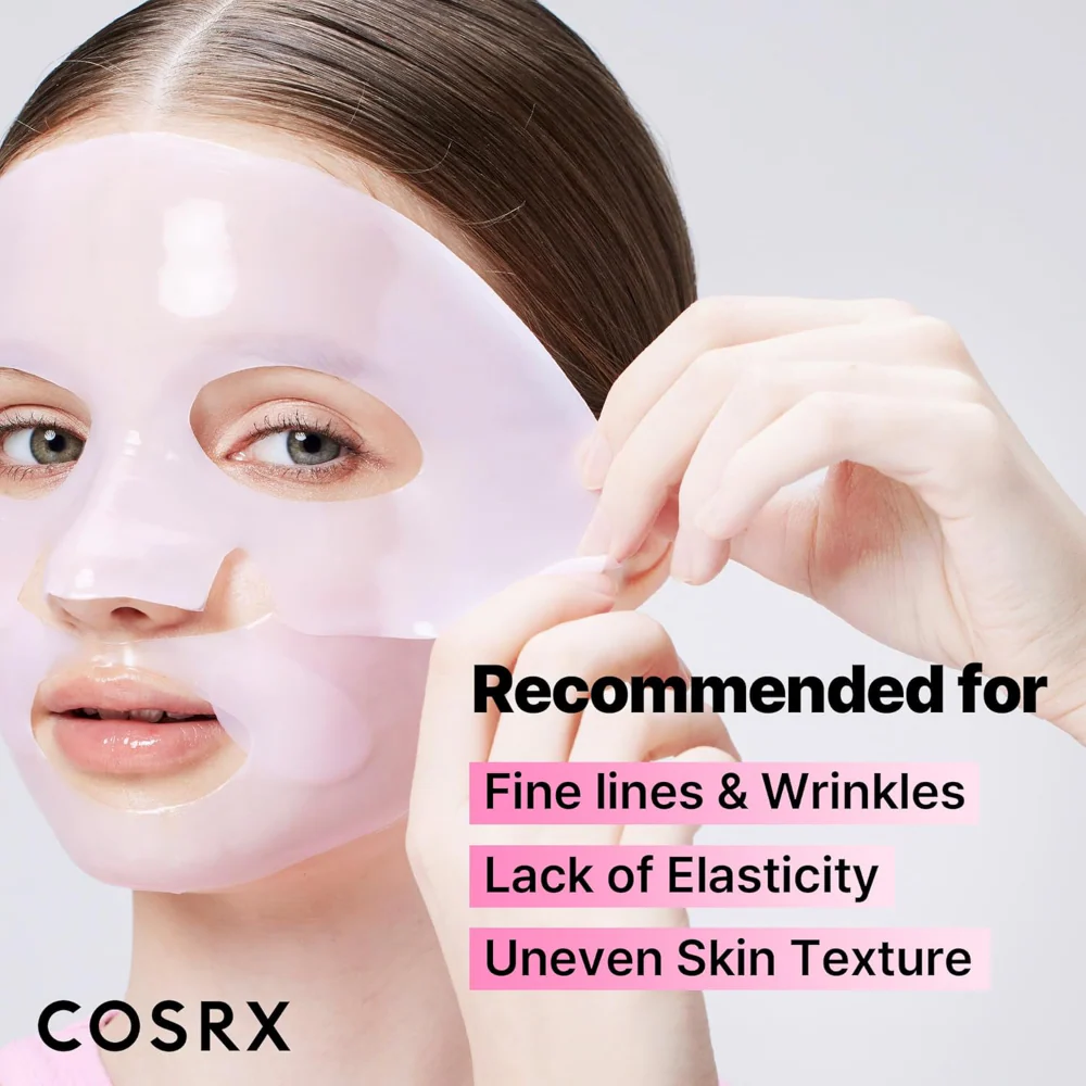 CosRx The Peptide Collagen Lifting Glow Hydrogel Sheet Mask 3 x 34g - Image 6