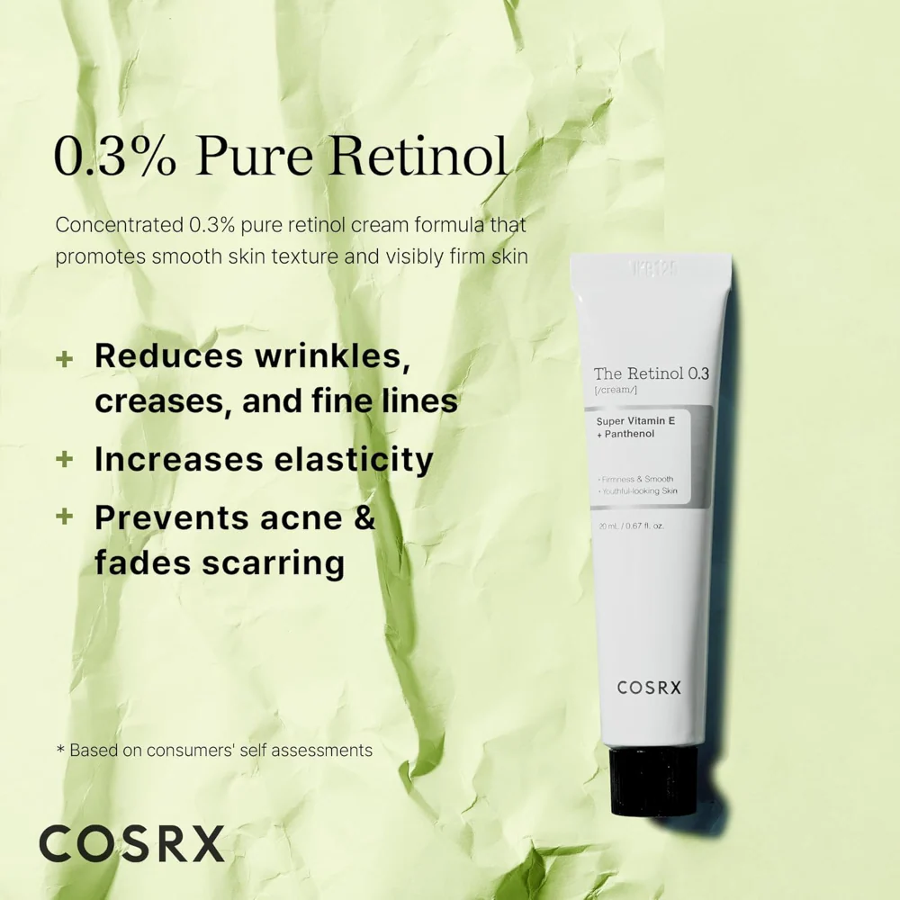 CosRx The Retinol 0.3 Moisturiser Cream 20ml - Image 4
