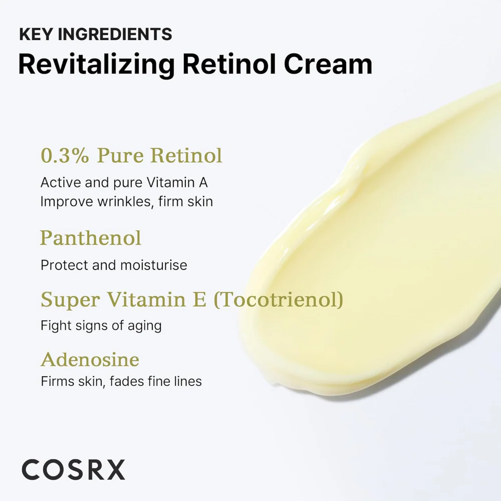 CosRx The Retinol 0.3 Moisturiser Cream 20ml - Image 5
