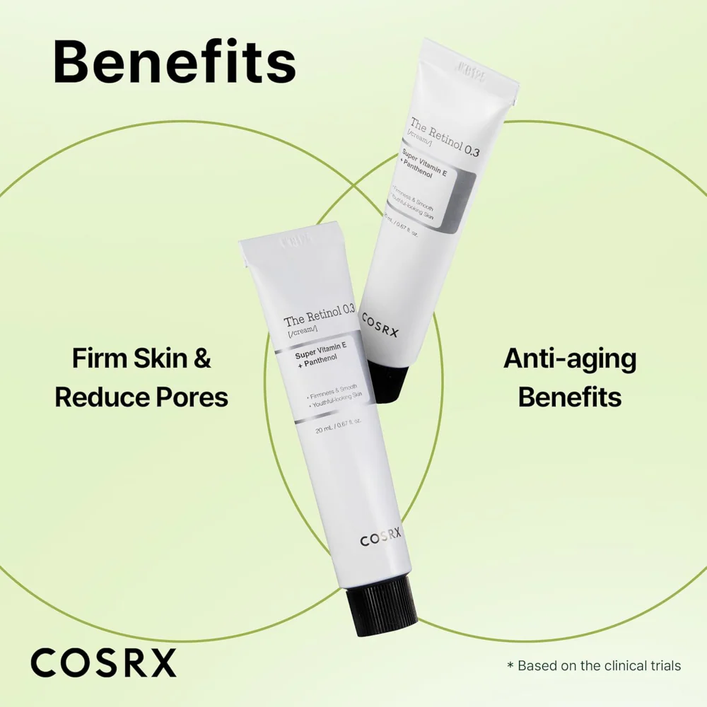 CosRx The Retinol 0.3 Moisturiser Cream 20ml - Image 6