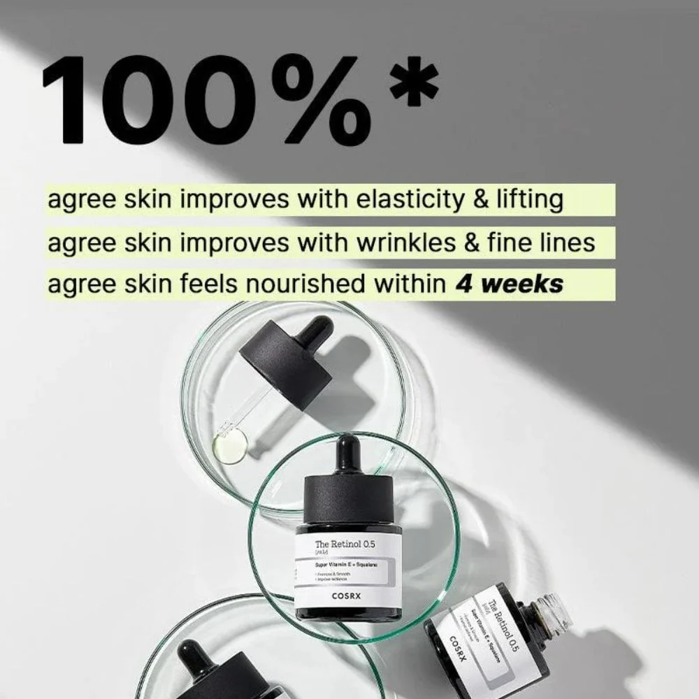CosRx The Retinol 0.5 Oil Super Vitamin E & Squalane 20ml - Image 8