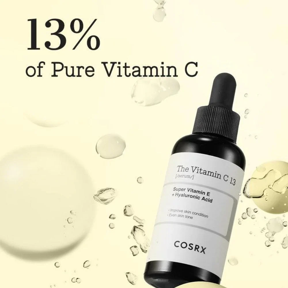 CosRx The Vitamin C13 Super Vitamin E & Hyaluronic Acid Serum 20ml - Image 2