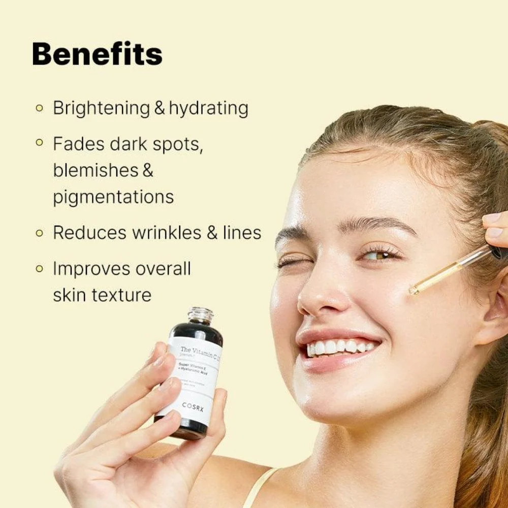 CosRx The Vitamin C13 Super Vitamin E & Hyaluronic Acid Serum 20ml - Image 6
