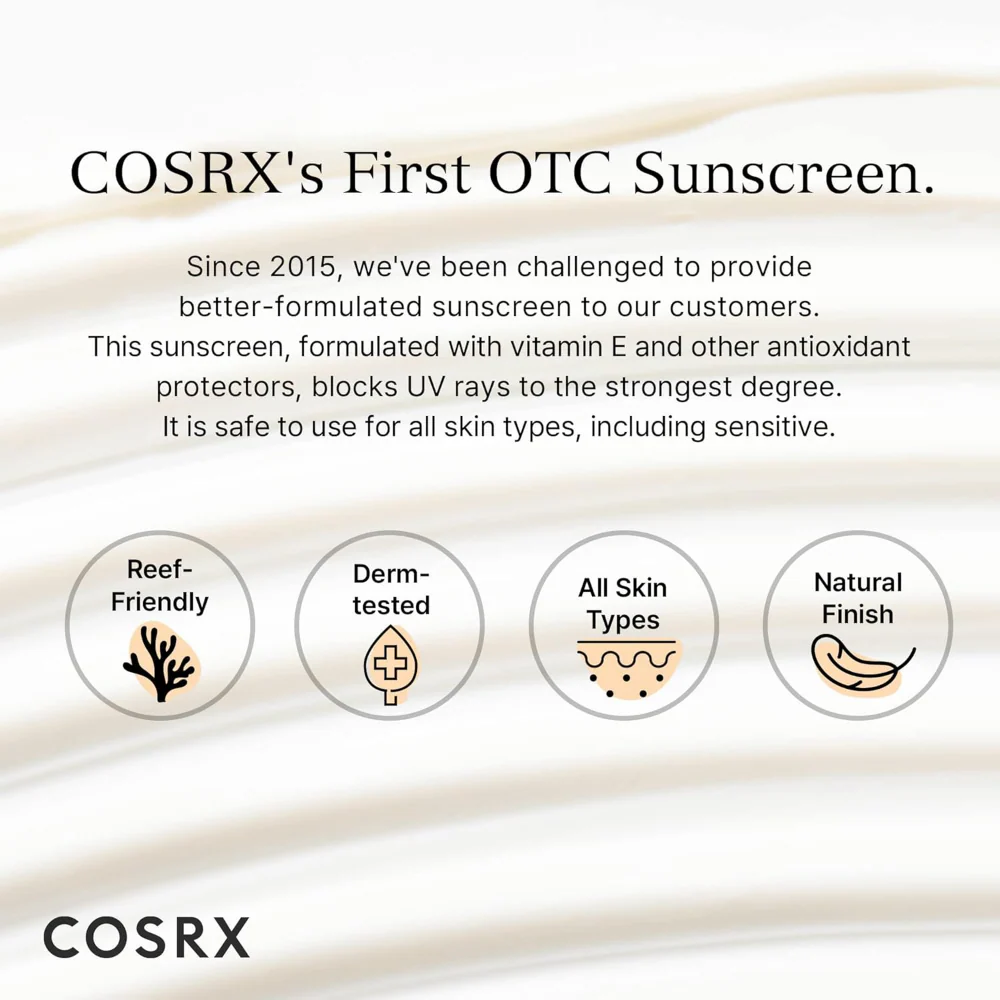 CosRx Vitamin E Vitalising Sunscreen SPF50+ 50ml - Image 3