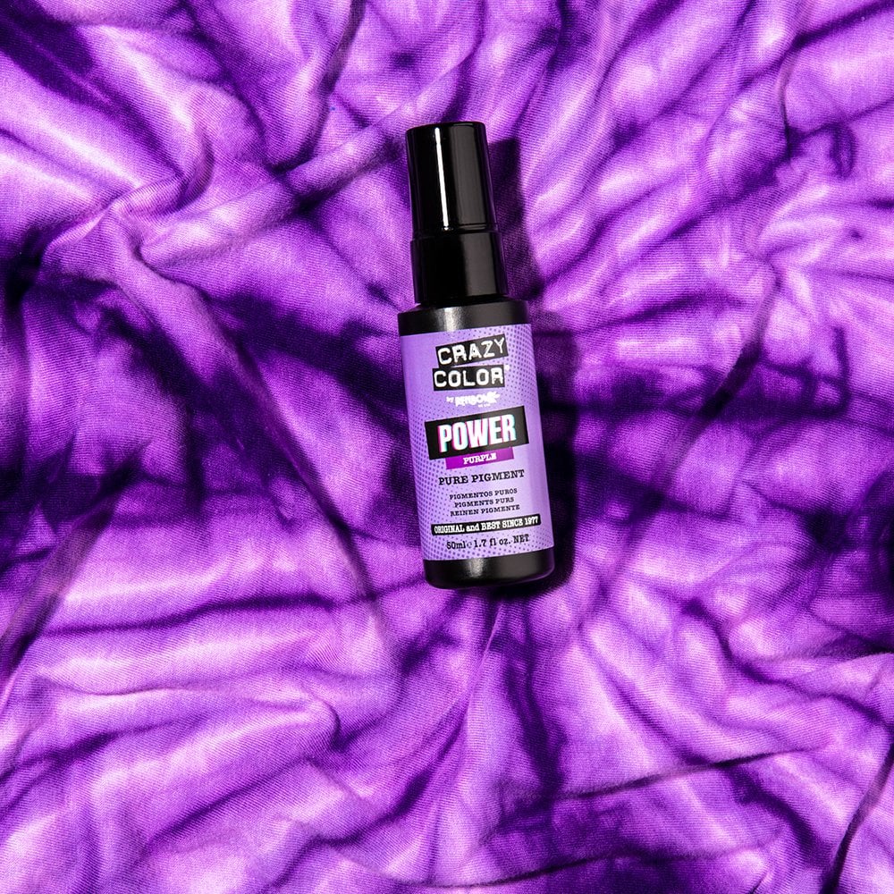 Crazy Colour Power Pure Pigment Purple 50ml - Image 2